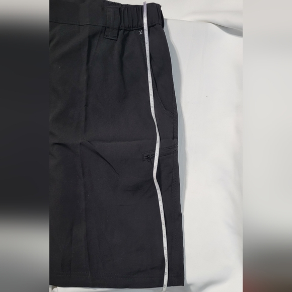 Wrangler Authentics Men's NWT Black Performance Side Elastic Utility Short Sz 42 - Picture 7 of 16